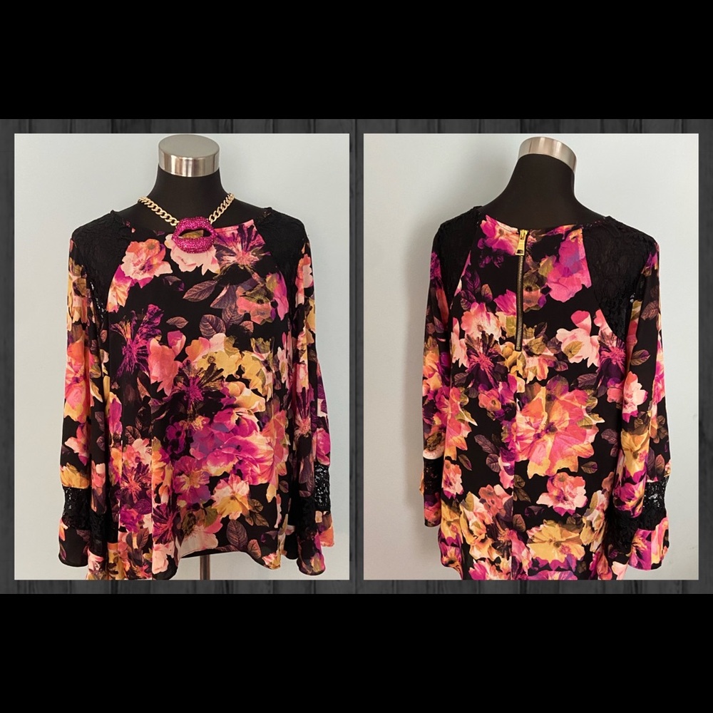 Jennifer Lopez blouse, size: L, never worn (no tags)